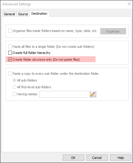 Paste files to multiple folders or computers