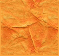 Sticky Note - Orange Leather