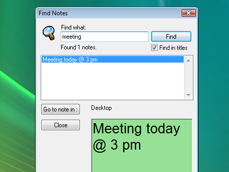 Find sticky notes - Quick Notes Plus