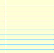 Sticky Note - Ruled Paper