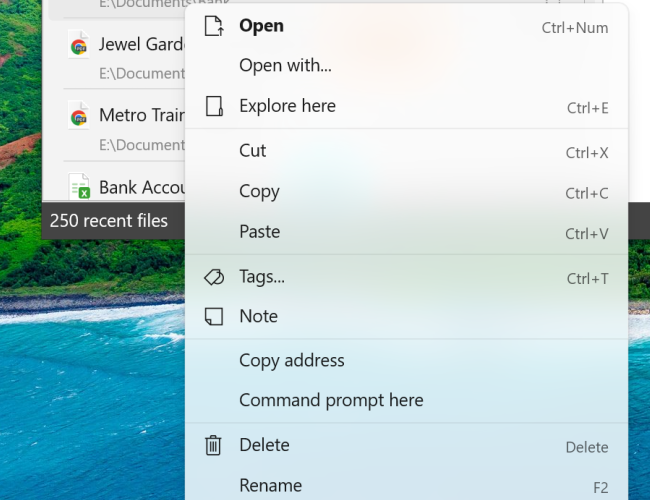 Work with files instantly