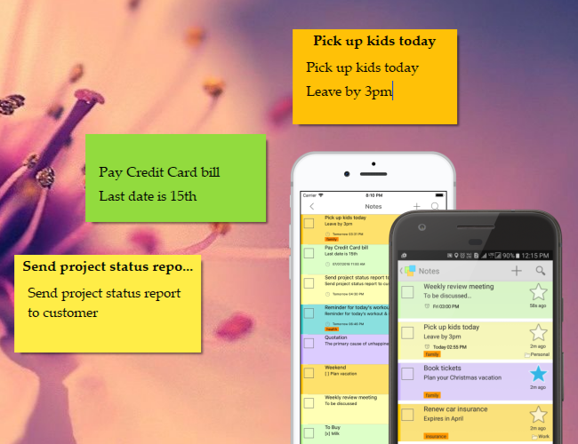 iNotes - Sync Notes With iOS::Appstore for Android