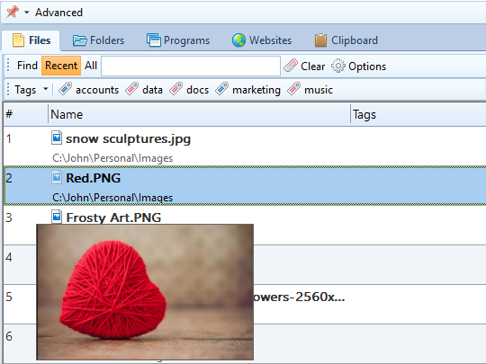 Preview Pictures - Files List Preview Pictures - Files List