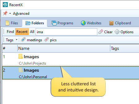 Improved looks & intuitive design Improved looks & intuitive design