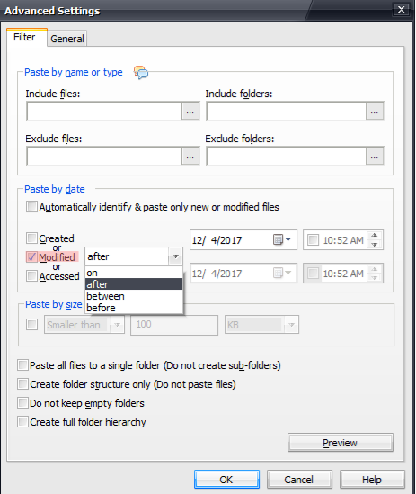 windows utility to find files by date