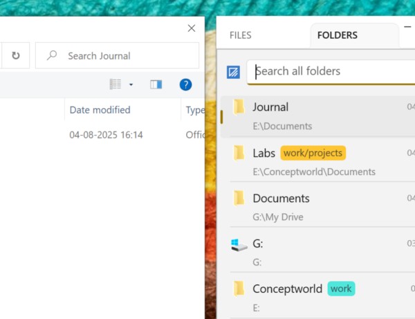 Quickly select file/folder in Windows file open/save dialog